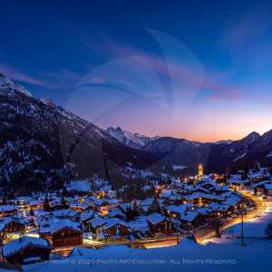 Sunset Antagnod - Valle d'Aosta