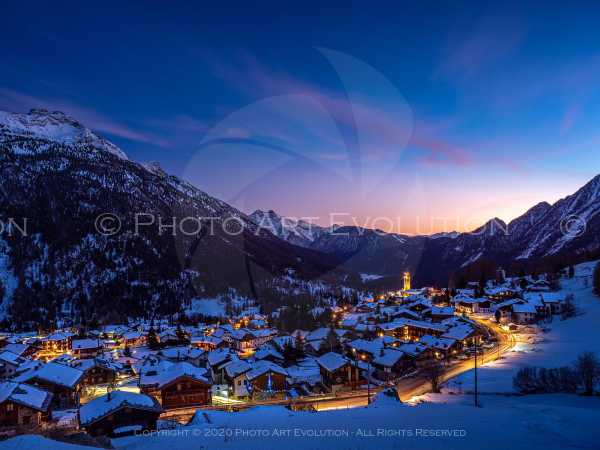 Sunset Antagnod - Valle d'Aosta